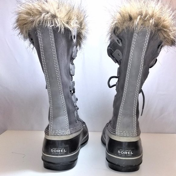 SOREL JOAN OF ARCTIC SUEDE WINTER BOOTS Size 7.5 - Picture 3 of 7